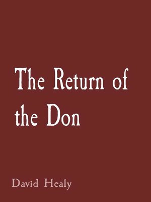 cover image of The Return of the Don